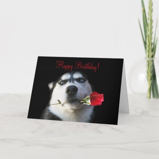 義理の兄さんのかわいいハッピーバースデー カード (正面)