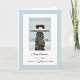 義理の兄と妹クリスマストラクタ シーズンカード