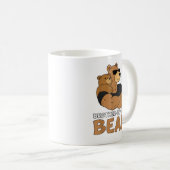 義理の兄弟がクマの子 コーヒーマグカップ (正面右)