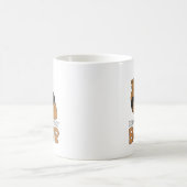 義理の兄弟がクマの子 コーヒーマグカップ (中央)