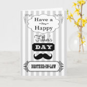 義理の兄弟のための父の日カード カード (黄色い花)