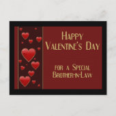 義理の兄弟のバレンタイン葉書 シーズンポストカード (正面)