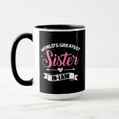 義理の兄弟の世界一の姉 マグカップ (左)