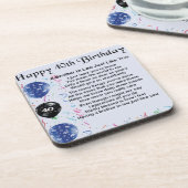 義理の兄弟の詩の第40誕生日 コースター (左側)