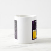 義理の兄弟の詩-ビールデザイン コーヒーマグカップ (中央)