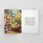 義理の兄弟/姉妹のためのイースター休暇のカード シーズンカード (内部)