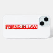 義理の友だちスタンプ Case-Mate iPhoneケース (裏面 (横))