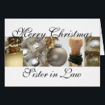義理の妹は白いキリストのクリスマス金ゴールドメリー<br><div class="desc">Studioportosabbia,  studio porto sabbia,  collage Christmas card,  違うfor (family)リレーション，アメリカ州と言語，ブラック，金ゴールド，ホワイト，オーナメント，キャンドル，季節，クリスマス，季節の挨拶， x-mas，休日，グリーティングカード，写真，オランダ，ドイツ語，写真，, ,  イタリアン,  kerstkaart,  natale,  navidad,  carta,  weiachen,  noel，写真</div>