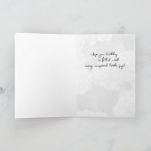 義理の妹誕生日アジサイ カード (内部)