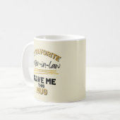 義理の姉からもらった コーヒーマグカップ (正面左)