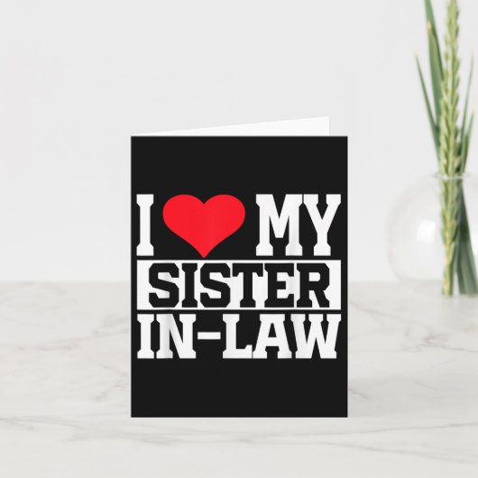 義理の姉が大好き カード (正面)