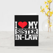 義理の姉が大好き カード (黄色い花)