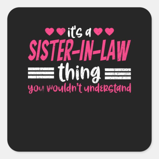 義理の姉さん スクエアシール (正面)