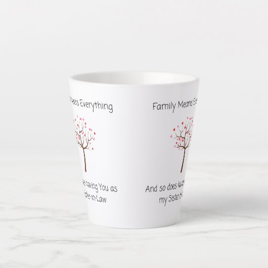 義理の姉は世界を意味する！ カフェラテマグ (正面)