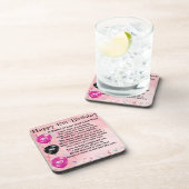 義理の姉妹の詩の第40誕生日 コースター (右側)