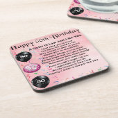 義理の姉妹の詩-第50誕生日 コースター (左側)