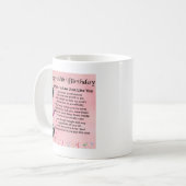 義理の姉妹の詩-第50誕生日 コーヒーマグカップ (正面左)