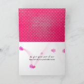 義理の姉妹水玉模様 カード (内部)