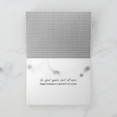 義理の姉妹誕生日デイジーオン水玉模様 カード (内部)