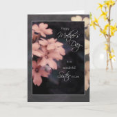 義理の姉妹、庭のフロックス属のための母の日カード カード (黄色い花)