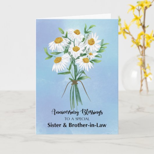 義理の姉結婚兄 カード (黄色い花)