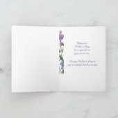 義理の姉 ハッピーマザーズデイ カラフルなお花 シーズンカード (内部)