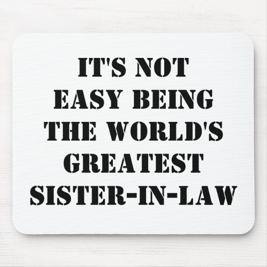 義理の姉 マウスパッド (正面)