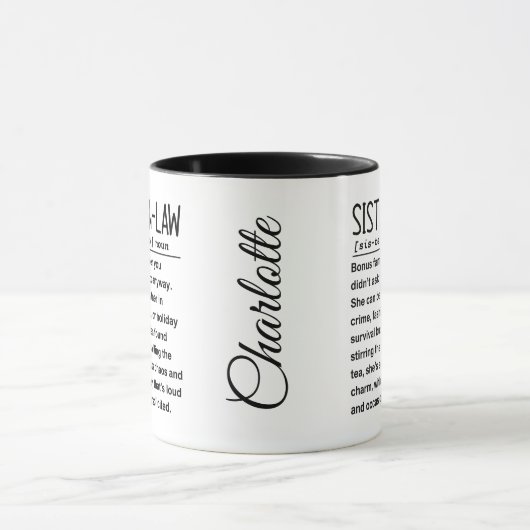 義理の姉 マグカップ (中央)