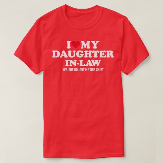 義理の娘が好きだ Tシャツ (デザイン正面)