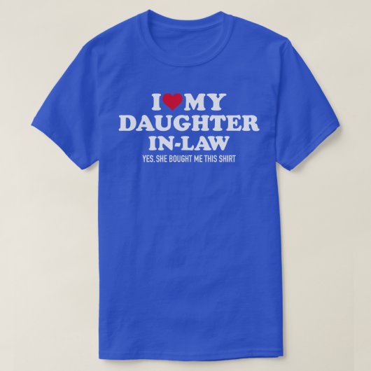 義理の娘が好きだ Tシャツ (デザイン正面)