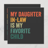 義理の娘が子お気に入りのレトロ シーズンカード (正面/裏面)