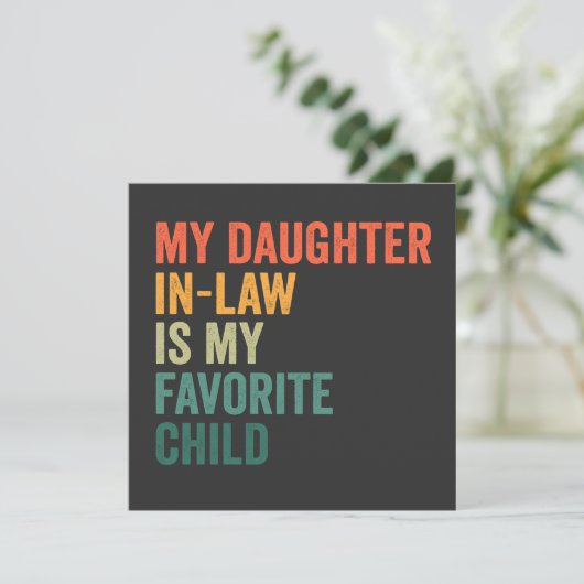 義理の娘が子お気に入りのレトロ シーズンカード (スタンド正面)