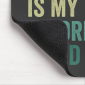 義理の娘が子お気に入りのレトロ マウスパッド (コーナー)