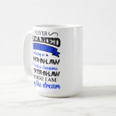 義理の娘で義理の父とは夢にも思わなかった コーヒーマグカップ (正面左)