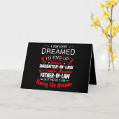 義理の娘になるとは夢にも思っていなかった カード (黄色い花)