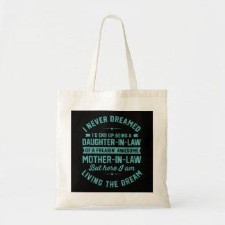 義理の娘になるとは夢にも思わなかった トートバッグ