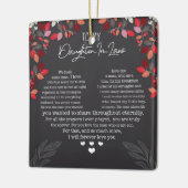 義理の娘にオーナメント セラミックオーナメント (左)