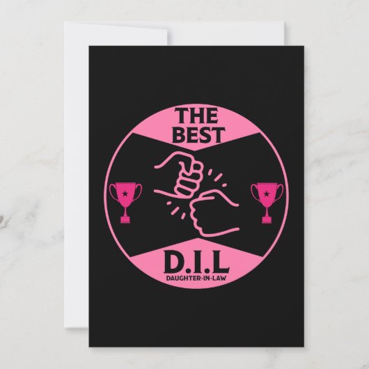 義理の娘に最適なプレゼント シーズンカード (正面)