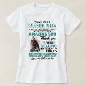 義理の娘に Tシャツ (デザイン正面)
