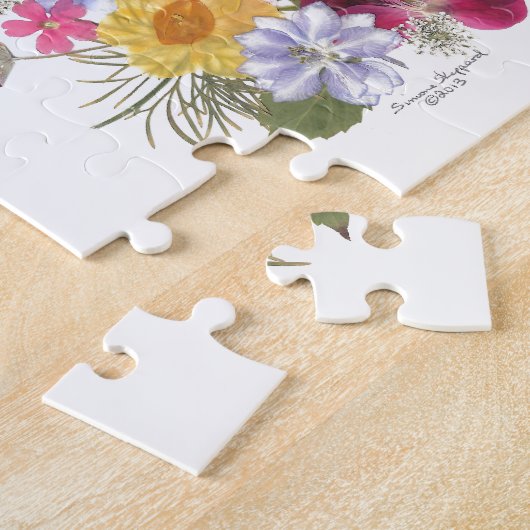 義理の娘のギフト ジグソーパズル (側面)