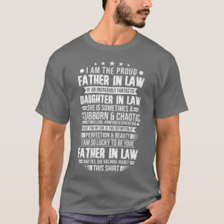 義理の娘のメンス父の義理 Tシャツ