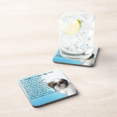 義理の娘の詩-シーズー（犬）Tzuのデザイン コースター (右側)