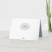 義理の娘の誕生日デイジーをドットで表示 カード (裏面)