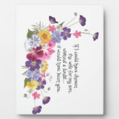 義理の娘の贈り物 フォトプラーク (正面)