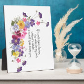 義理の娘の贈り物 フォトプラーク (側面)