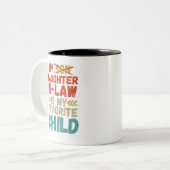 義理の娘は子お気に入りのだ ツートーンマグカップ (正面左)