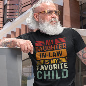 義理の娘は子お気に入りのレトロ Tシャツ