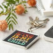 義理の娘は子お気に入りの供おもしろい物 キーホルダー (側面)