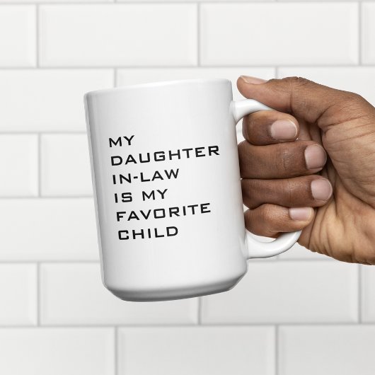 義理の娘は子お気に入りの供カスタム ツートーンマグカップ