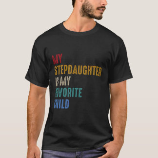 義理の娘は子お気に入りの父の日だ Tシャツ